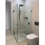 Jara Rectangular Shape Frameless Pivot Door Shower Screens (901-950) Door Side * 2000H Jara Rectangular Shape Frameless Pivot Door Shower Screens (901-950) Door Side * 2000H